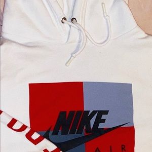 White Nike Hoodie